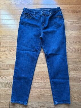 Chico’s Women’s Dark Blue Slim Jeans